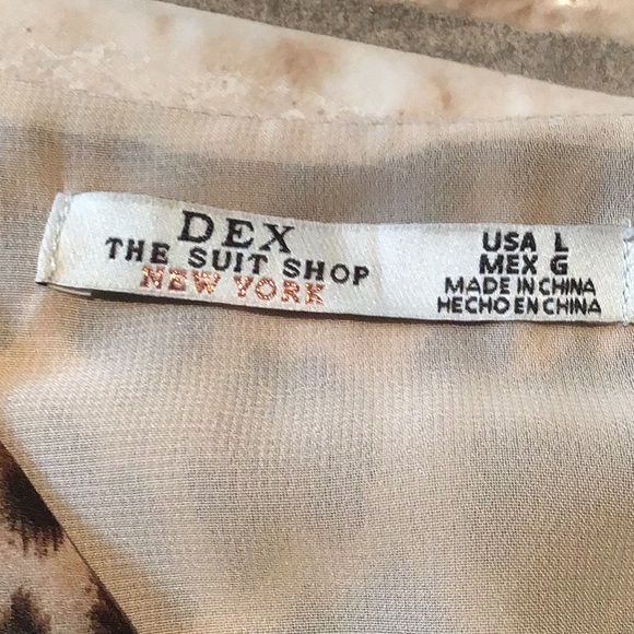 ☀️Dex Leopard print short sleeve blouse - Picture 6 of 7